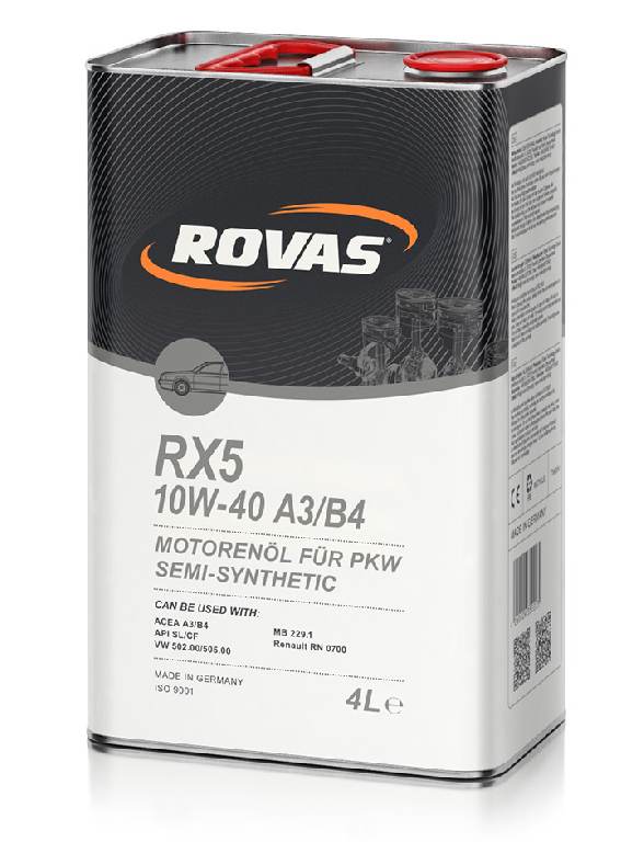 Rovas RX5 10W-40 A3/B4