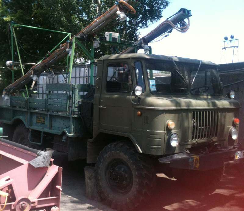 Опрыскиватель самоходный "Аerounion" б/у на базе ГАЗ-66