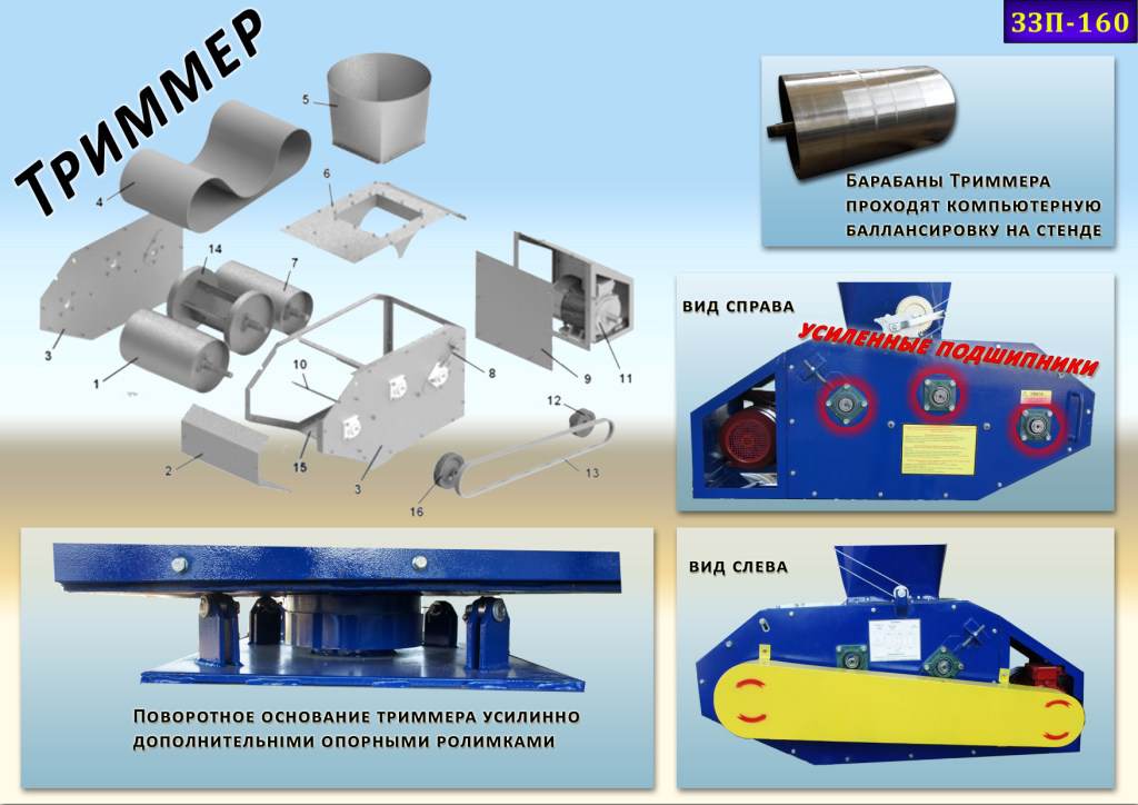 Зернометатель (зернонавантажувач пересувний) ЗЗП-160
