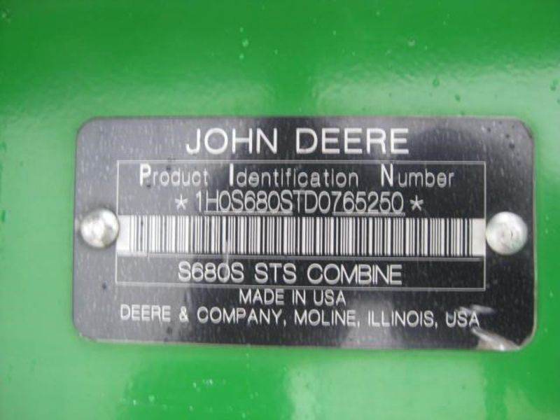 Комбайн 2014 John Deere S680